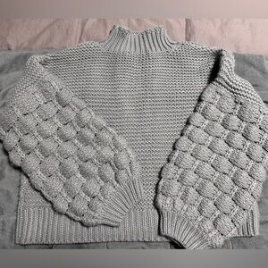 Gorgeous Grey Knit Sweater